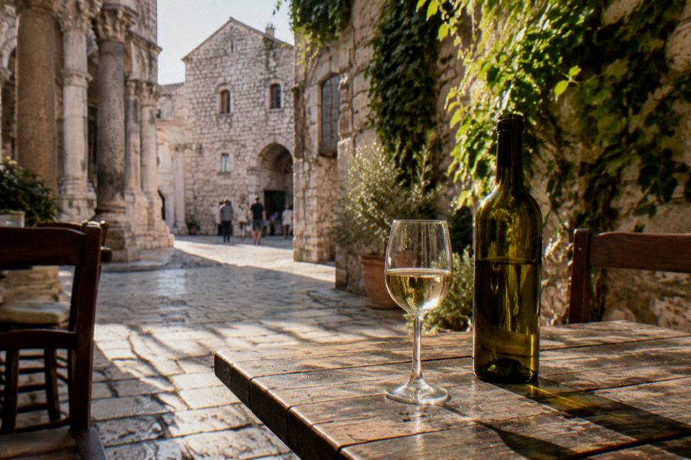 Wine And Drinks in Split, Croatia