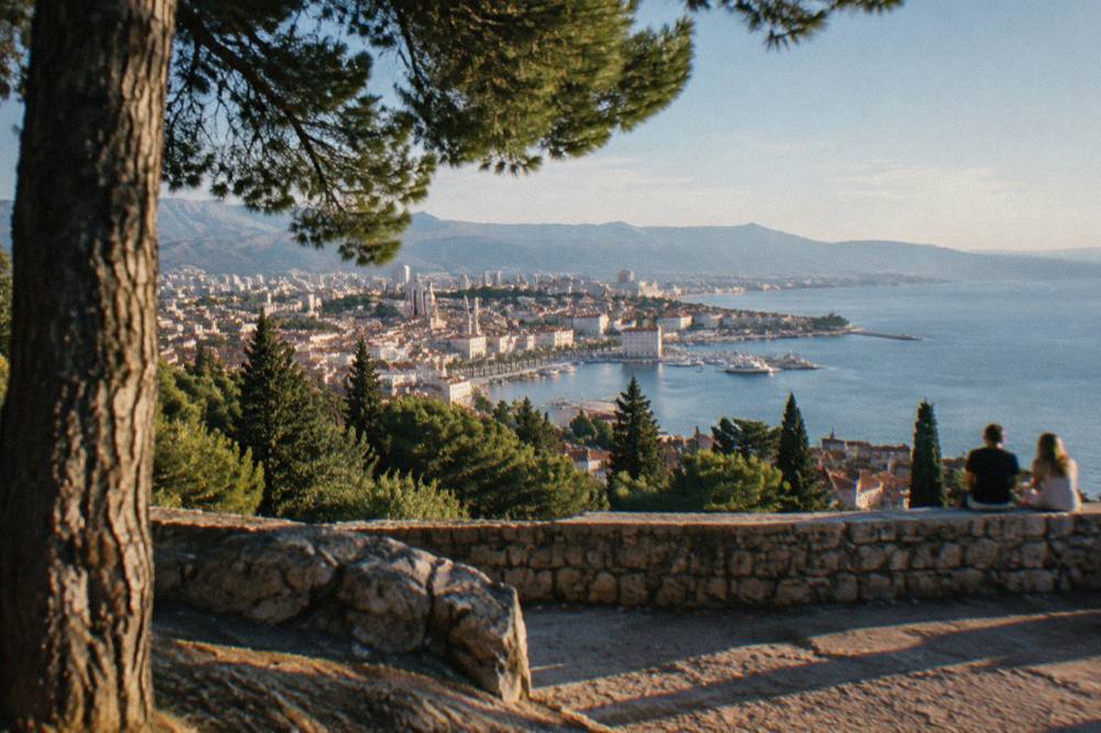 Marjan Hill in Split, Croatia