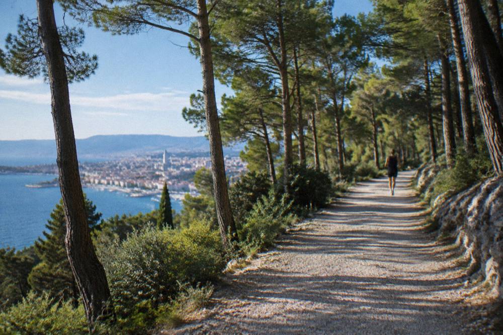 Marjan Hill in Split, Croatia