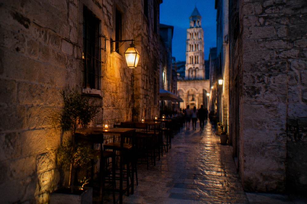 Split Nightlife in Split, Croatia