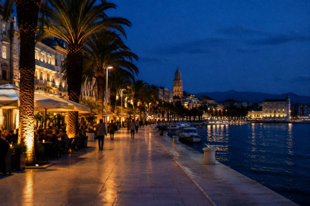 Split Riva in Split, Croatia