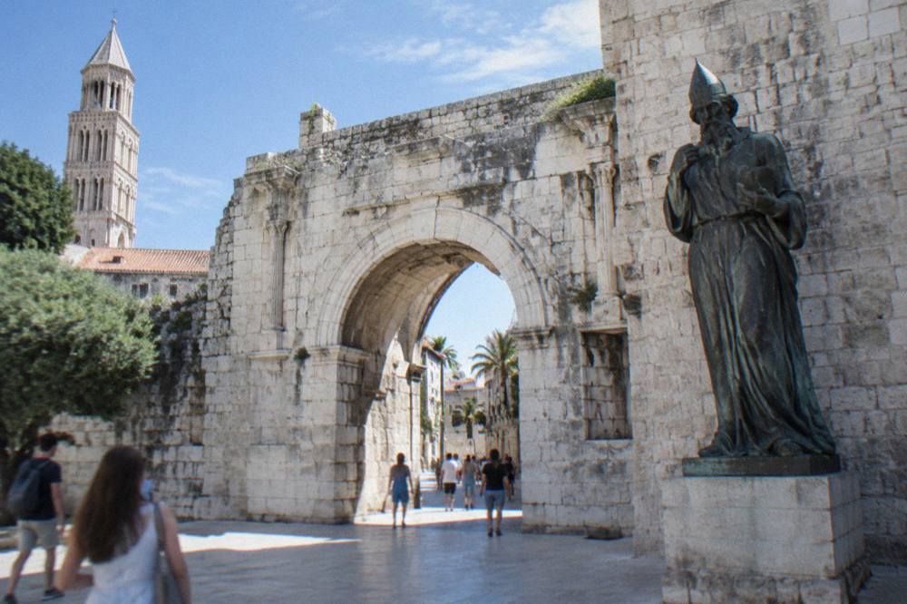 Golden Gate in Split, Croatia