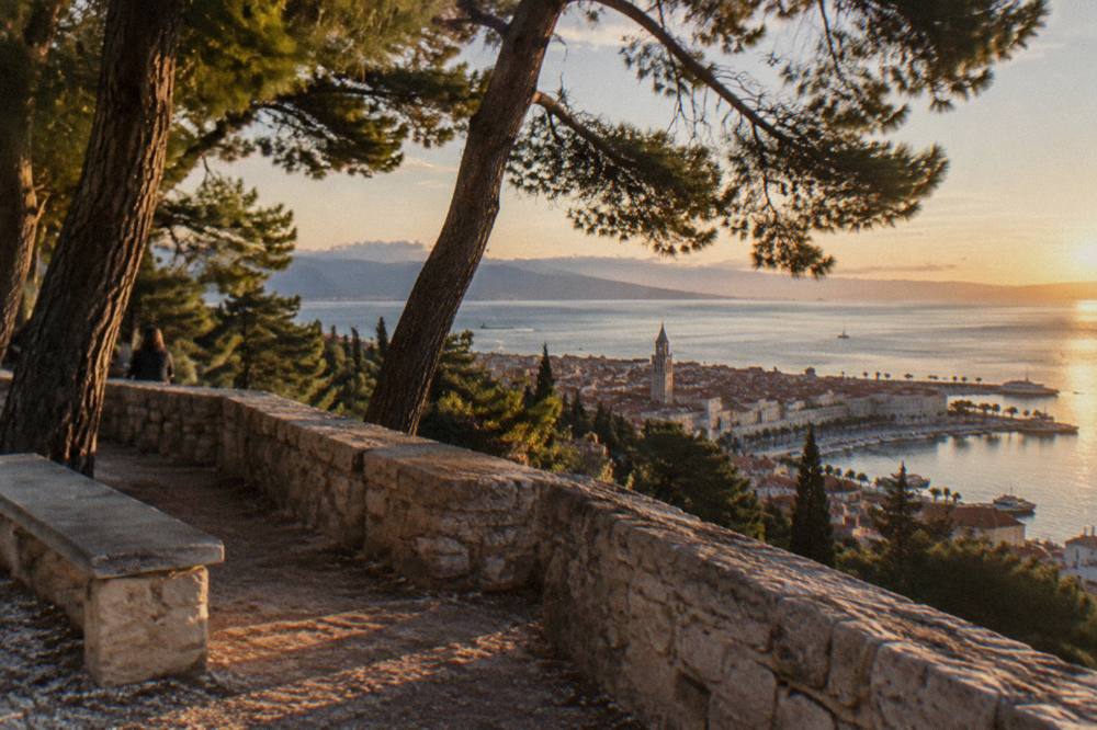 Marjan Hill in Split, Croatia