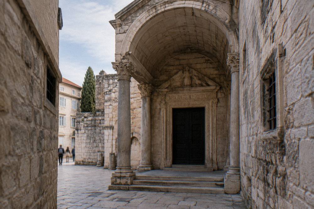 Temple Of Jupiter in Split, Croatia