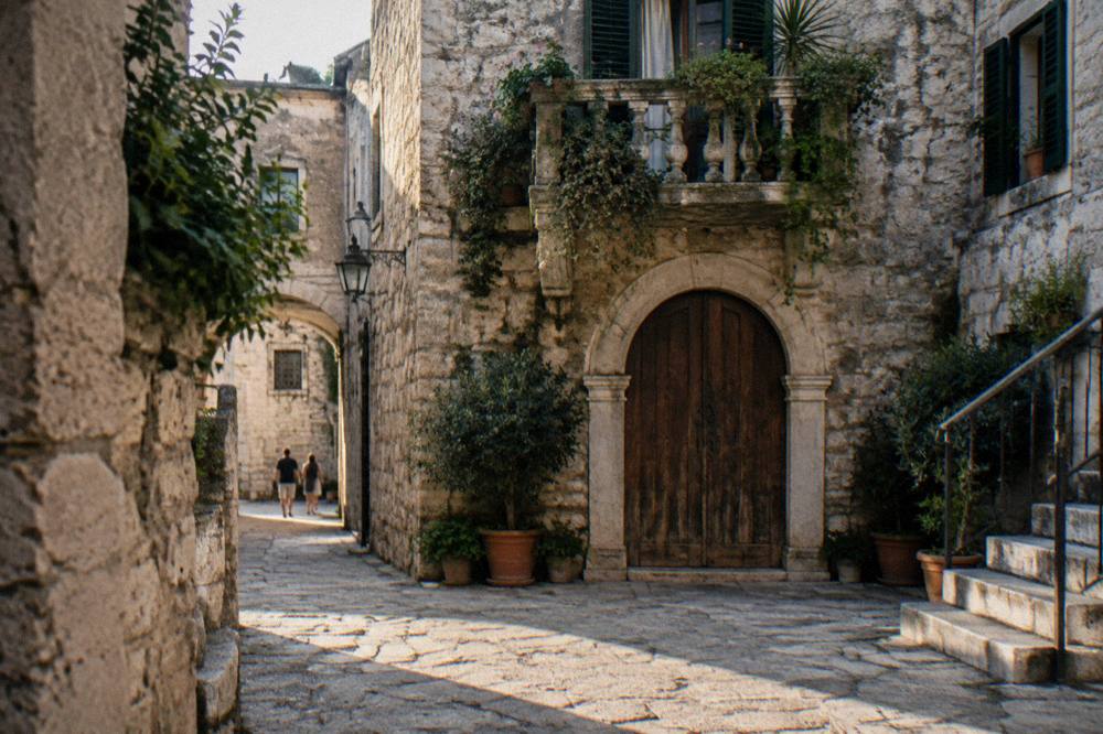 Old Town in Split, Croatia